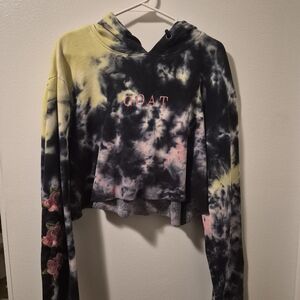 Rue21 Tie-Dye Hoodie with Embroidery